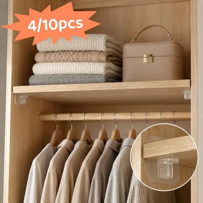 Chevilles de Support d'étagère adhésives