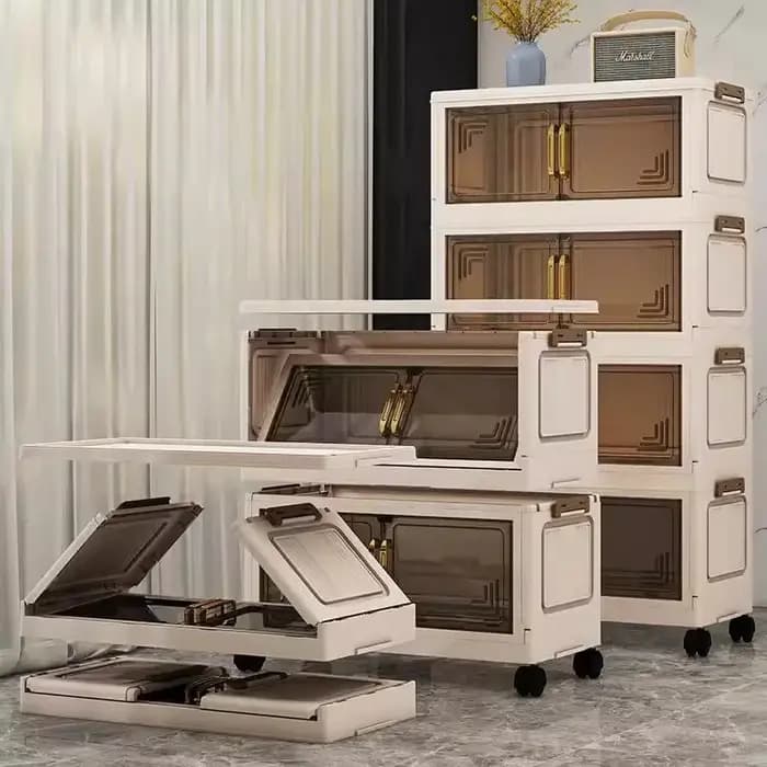 Armoire de rangement pliante multifonction de 45/55/65cm de longueur