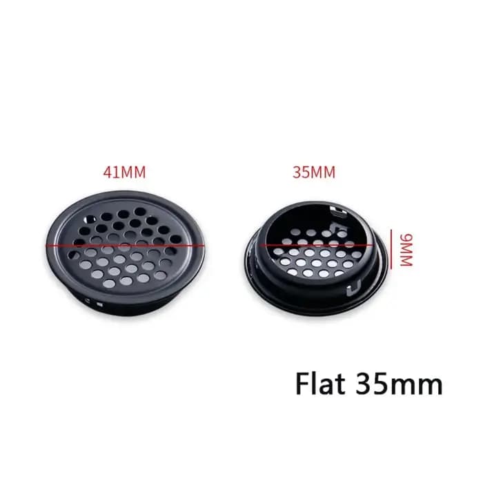 Grille de ventilation en maille perforée pour placard et armoire