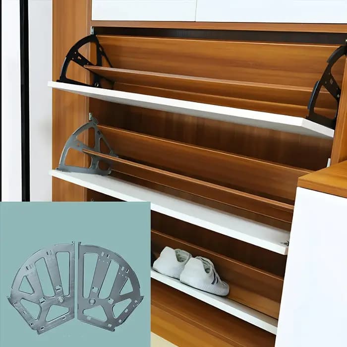 Accessoire pour étagère à chaussures - Connecteur à 3 niveaux