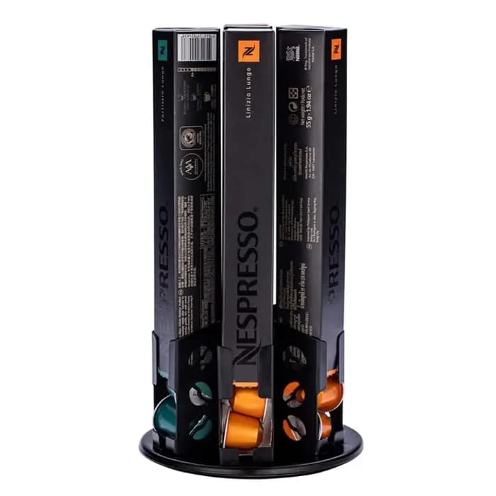 Support de rangement et de présentation pour 60 capsules Nespresso OriginalLine – Distributeur de ca