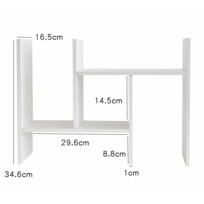 Ins Kawaii – étagère de rangement de bureau, support de bureau, bricolage, organisateur de bureau, armoire combinée pour étudiants, présentoir de rangement