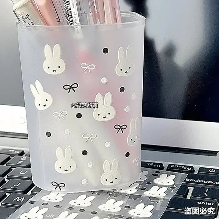 Boîte de rangement Miffy transparente