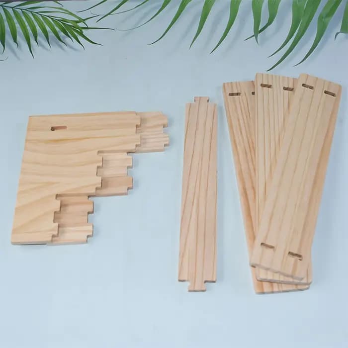 Présentoir Riser en Bois Rectangulaire