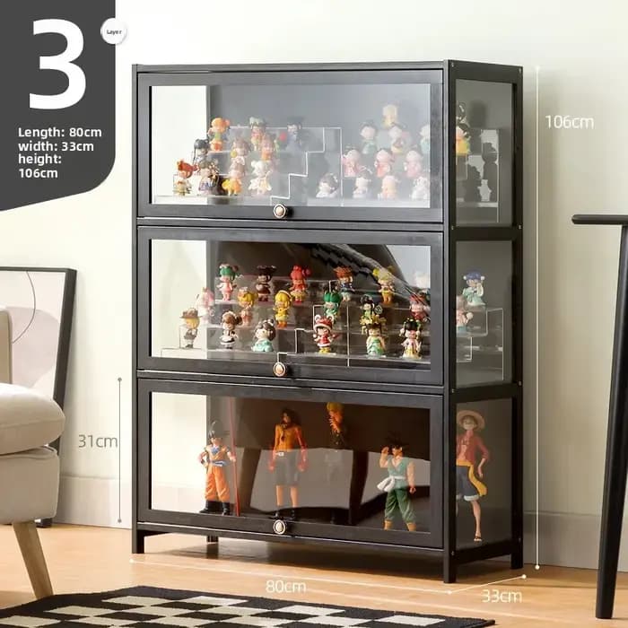 Boîte de rangement robuste pour figurines