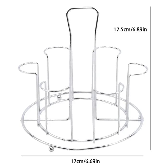 Support de rangement de tasses en verre en métal T1 pour tasse à eau