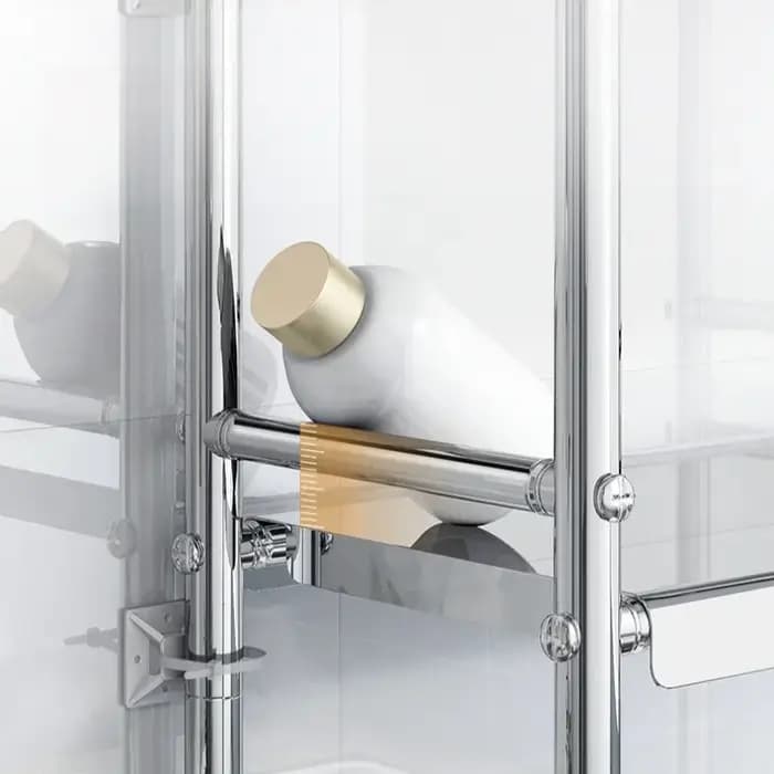 Étagère de rangement pour salle de bain au-dessus des toilettes