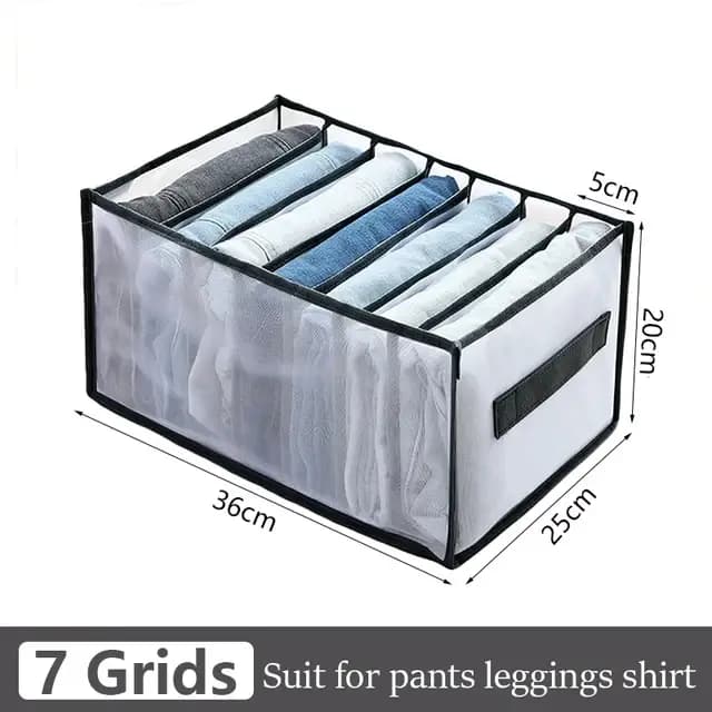 Gestionnaire de rangement pliable pour vêtements, grande capacité, chemises, pulls, placards, tiroir