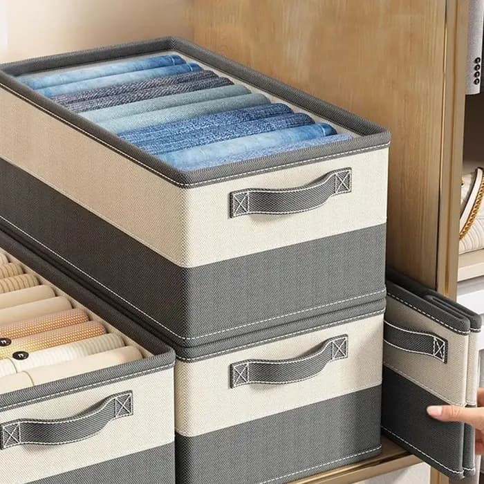 Boîtes de rangement pour vêtements