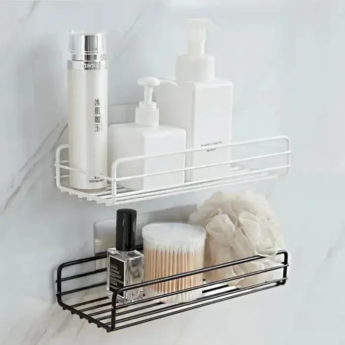 1 étagère d'angle triangulaire murale pour salle de bain