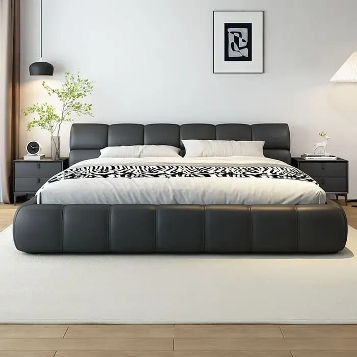 Espace De rangement lit filles dormir salon en bois lit Double moderne luxe rembourrage Meuble De Chambre meubles