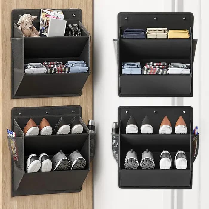 Organiseurs de chaussures à suspendre sur la porte