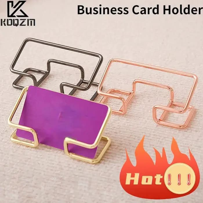 Porte-cartes de visite pour bureau, présentoir cadeau, fournitures de bureau