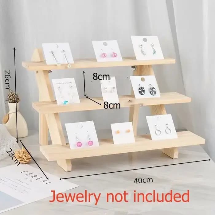 Étagère de rangement en bois style échelle