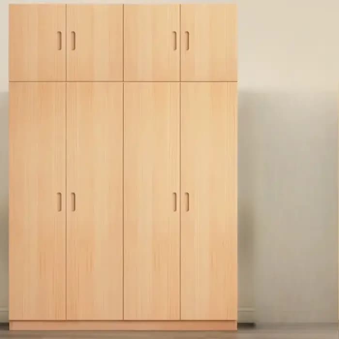 Armoire de rangement artisanale étroite de luxe en bois moderne pour la maison