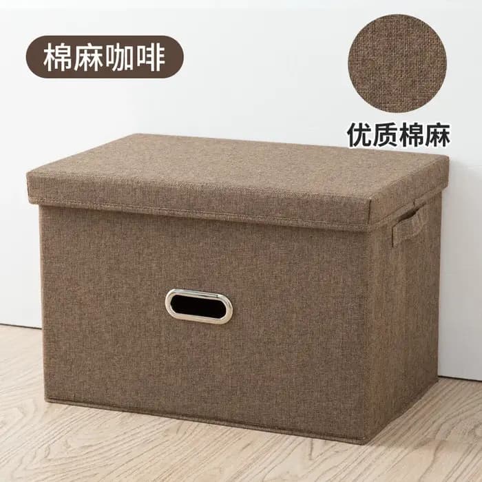 Boîte de rangement pliable en tissu pour vêtements