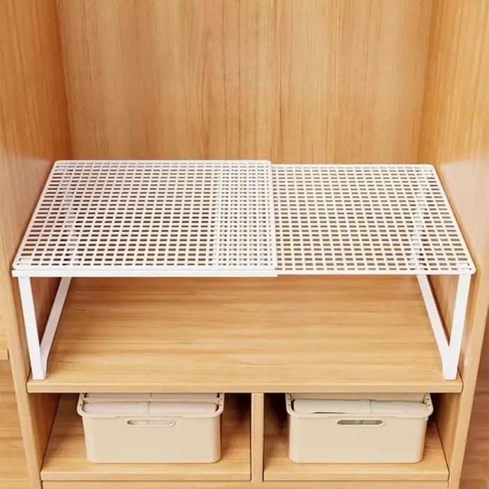 Étagère de placard en métal DIY extensible et réglable