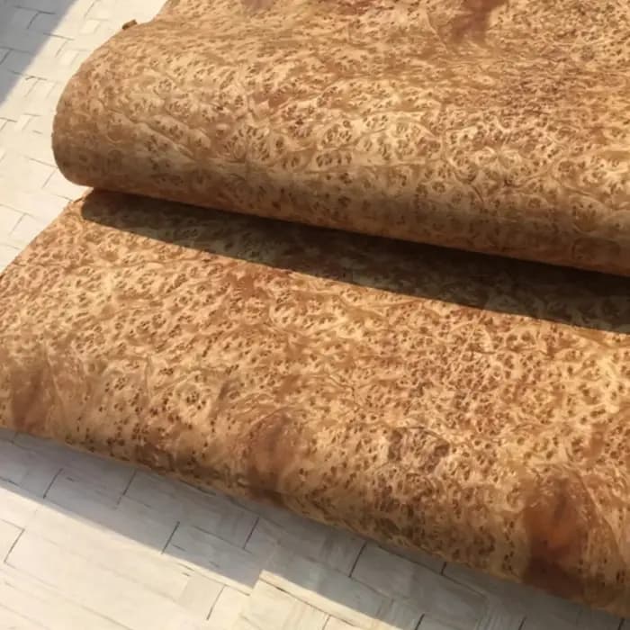 L:2.5 mètres largeur:200-550mm T:0.25mm feuilles de placage de bois d'arbre à joint naturel Instrume