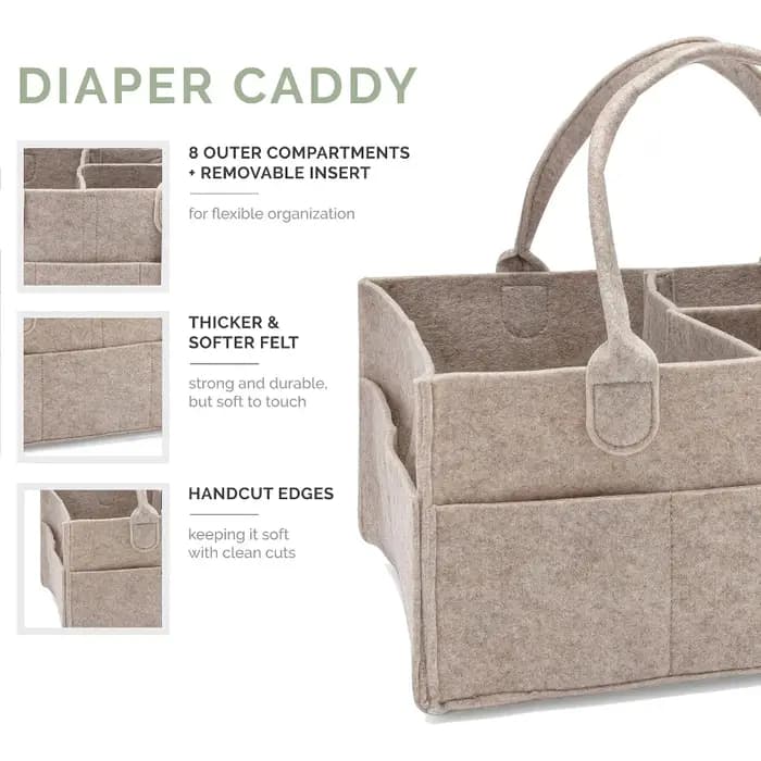 Caddie à couches, bac de rangement pour pépinière