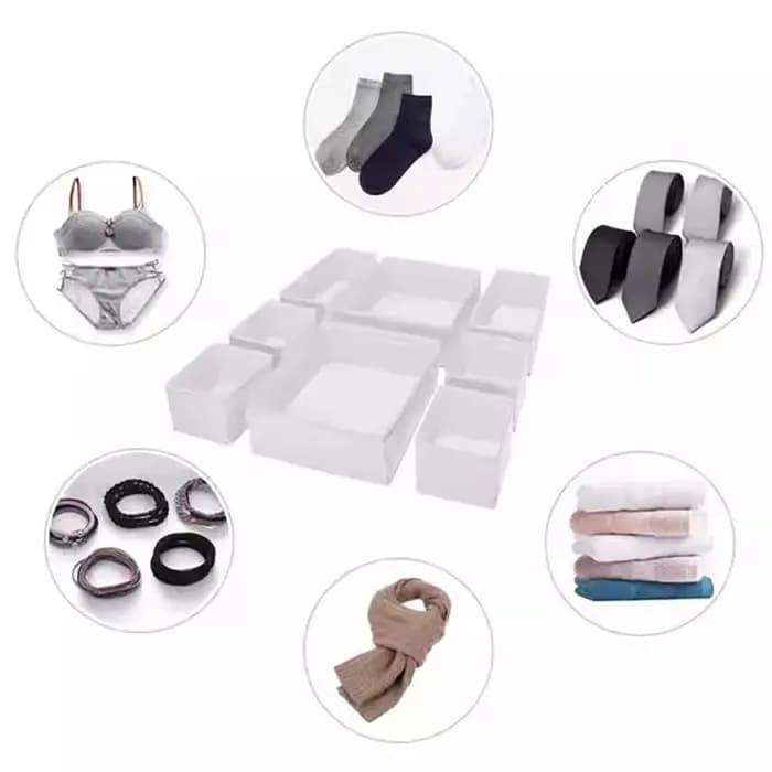 Oxford tiroir organisateur sous-vêtements soutien-gorge boîte de rangement pliable garde-robe conteneurs