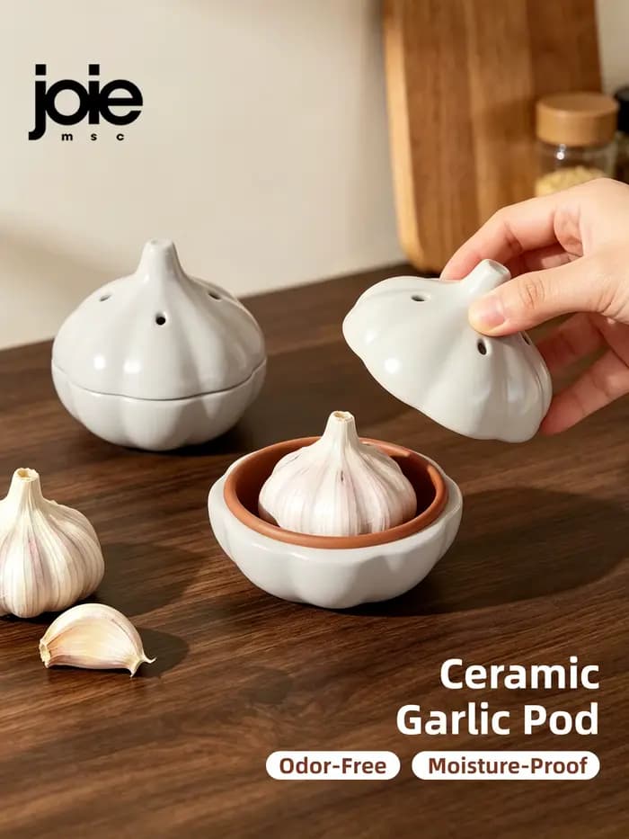 Joie – boîte de rangement d'ail