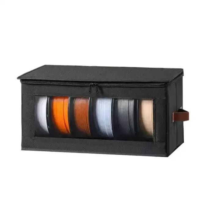 Boîte de rangement pour filament d'imprimante 3D, anti-poussière, anti-humidité, grande capacité, or
