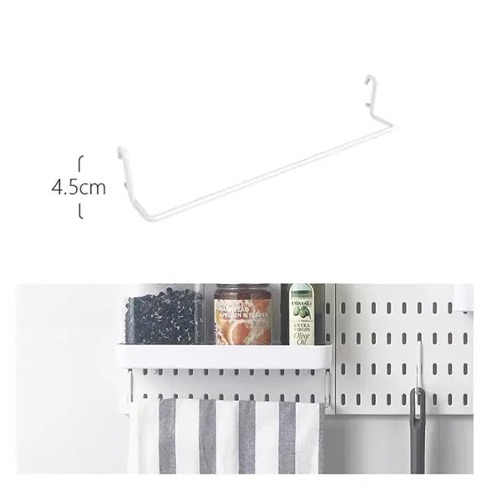 Étagère murale perforée, kit de panneaux perforés DIY, panneau à trous pour panneaux muraux, décoration intérieure, étagère suspendue décorative ▪