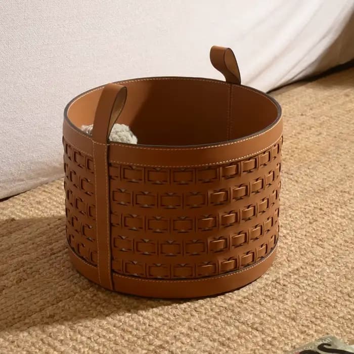 Panier de rangement de luxe léger