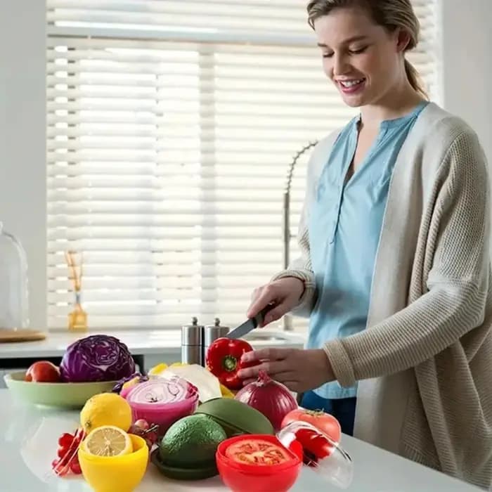 Boîte alimentaire en plastique scellée