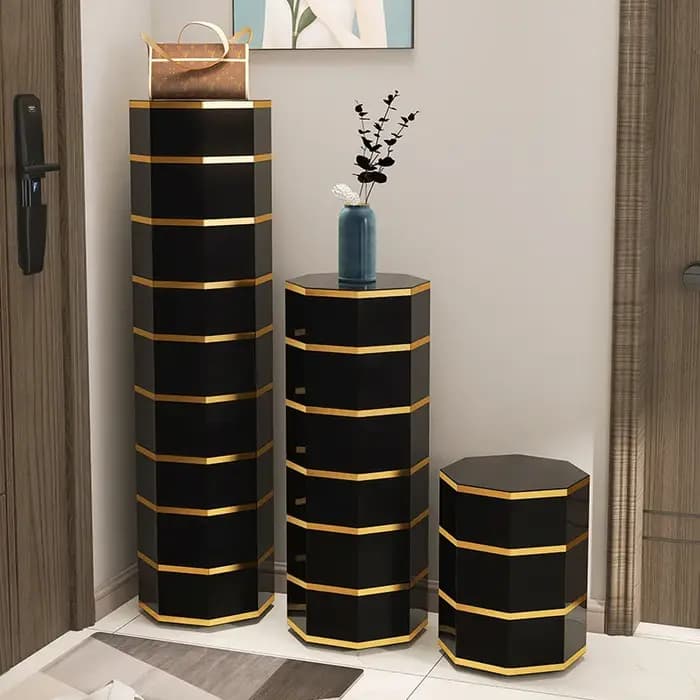 360 ° Armoire à chaussures rotative pour salon 6-14