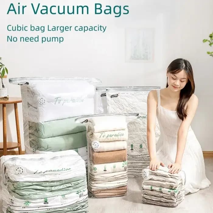 Pas besoin de pompe sacs sous vide grands