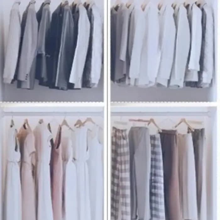 Armoires blanches modernes rangement présentoir Art filles