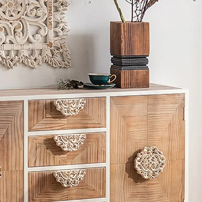 Armoire de salon Design Vintage avec rangement
