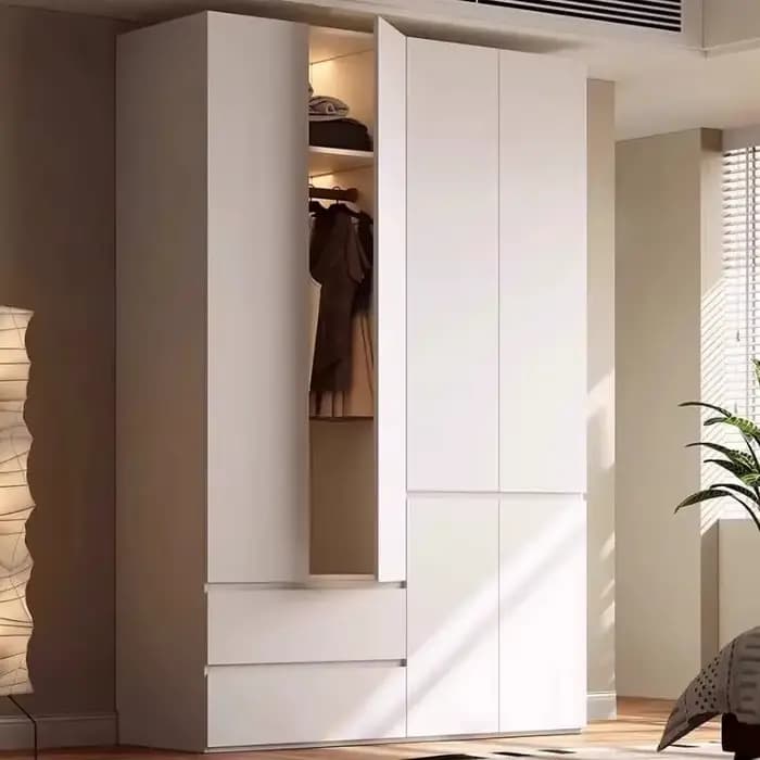 Armoire de Luxe en Métal pour Vêtements