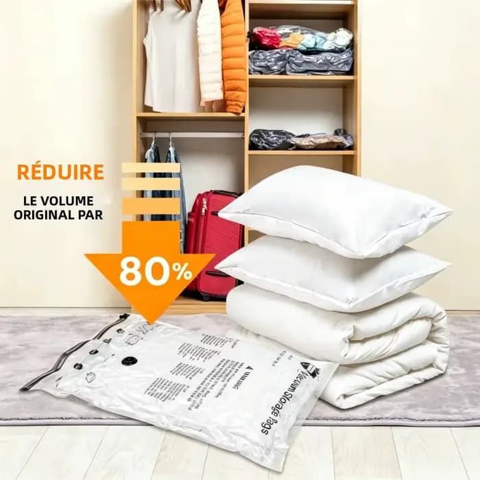 Sacs de rangement sous vide