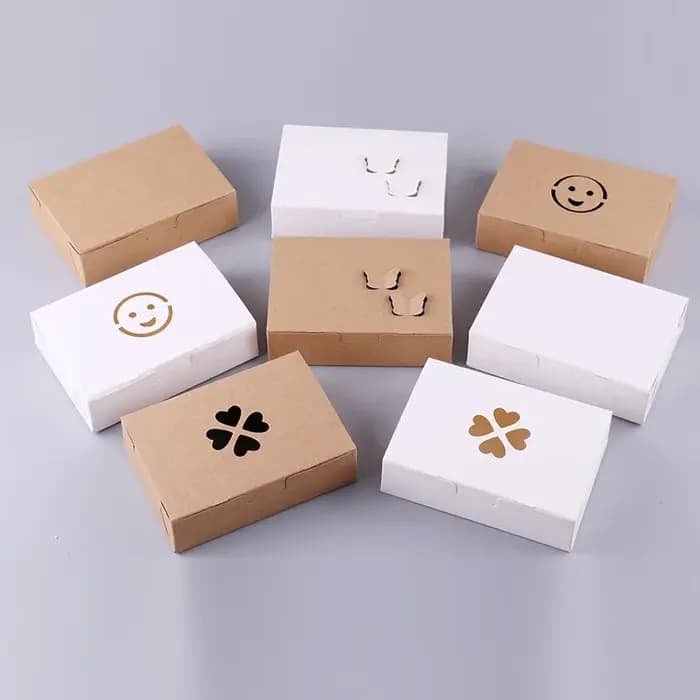 Boîte à lunch en papier kraft