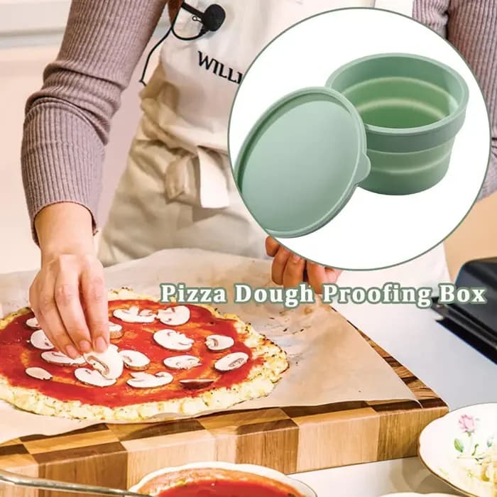 Mélanger la boîte à pâte à Pizza avec couvercle