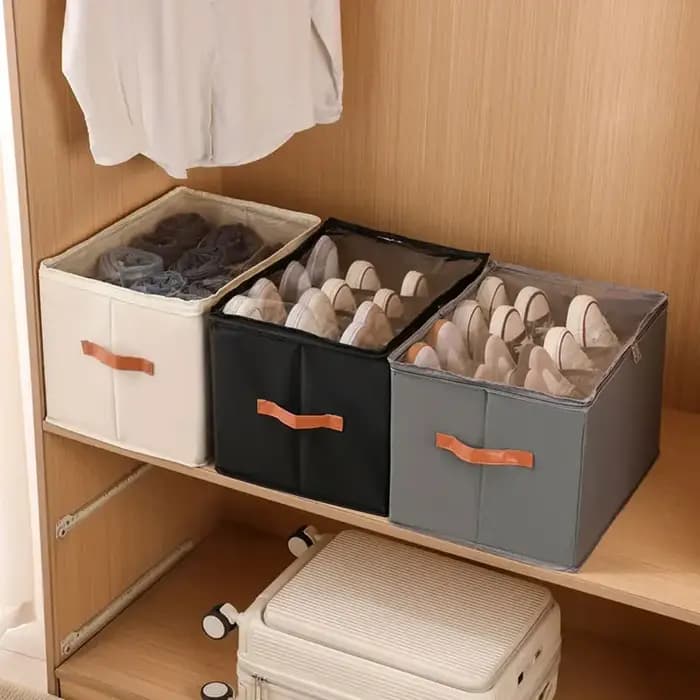 Boîte de rangement multifonctionnelle pour chaussures