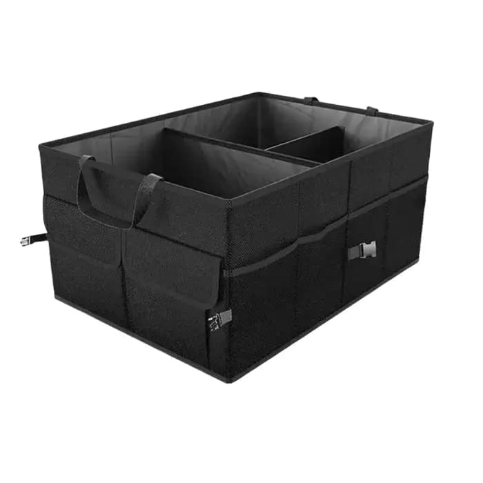Boîte de rangement de voiture pliable de grande capacité, coffre de chargement, porte-outils de répa