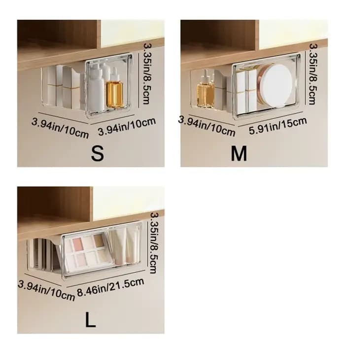 Boîte de rangement de Style tiroir en plastique