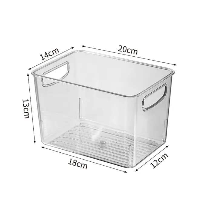 Boîte de rangement transparente pour réfrigérateur