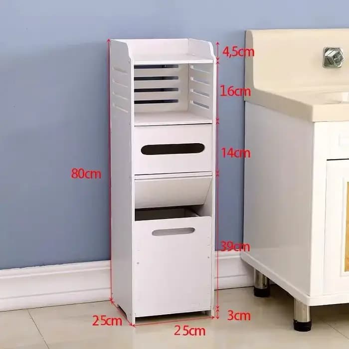 Armoire de rangement étanche pour espace de salle de bain