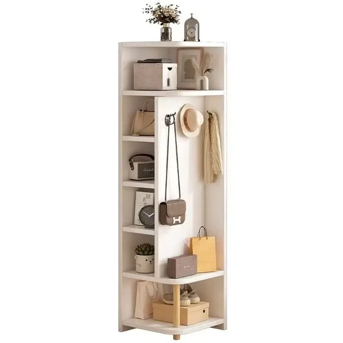 Meuble de rangement d'angle pour la maison