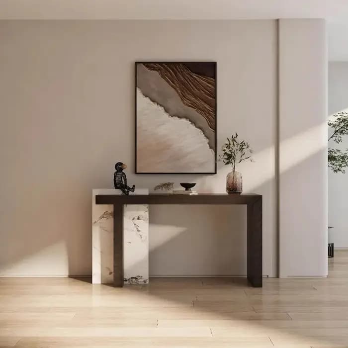 Meuble de rangement vintage français en bois massif pour chambre, armoire de présentation artisanale, meuble de rangement original pour objets de collection, meubles de couloir