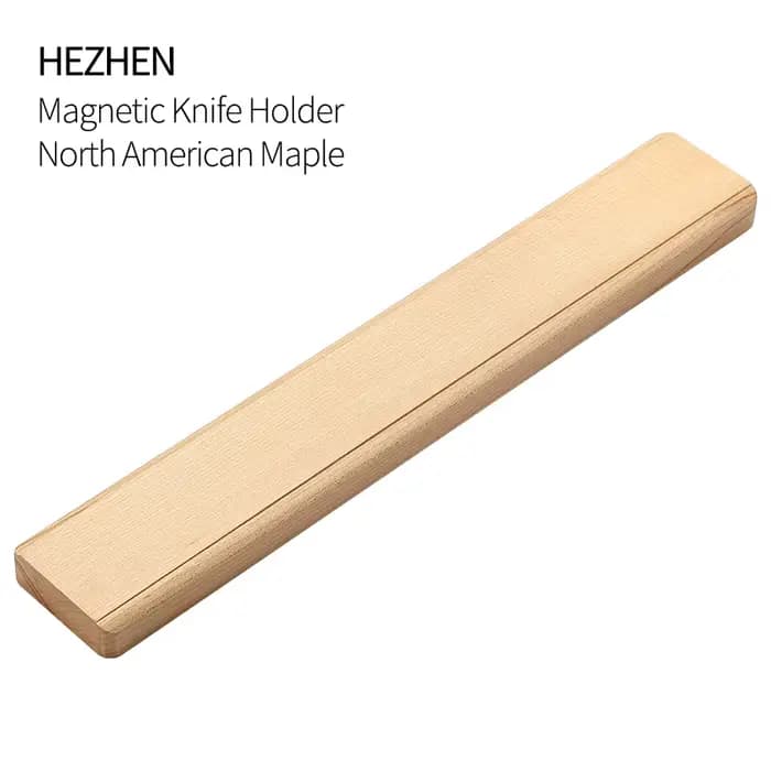 Hezhen porte-couteau magnétique 400mm accessoires de cuisine couteaux en bois outils de rangement bo