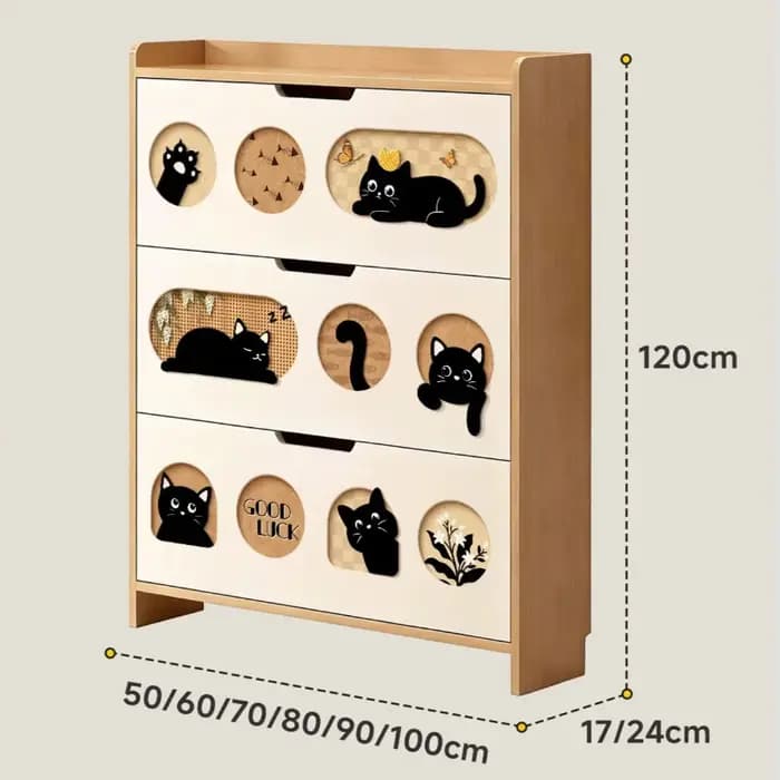 Petit meuble à chaussures pour couloir