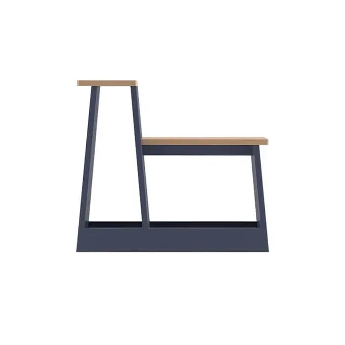 Rangement d'entrée en bois massif, tabouret de port de chaussures