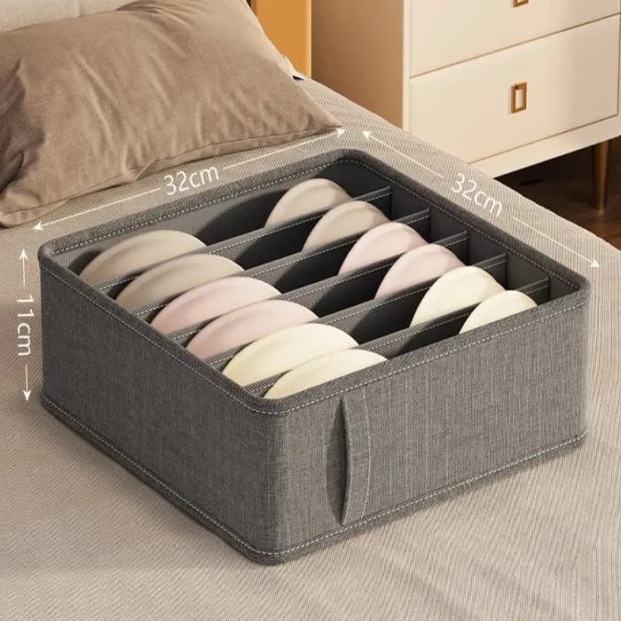 Boîte de rangement multifonctionnelle pour sous-vêtements et chaussettes