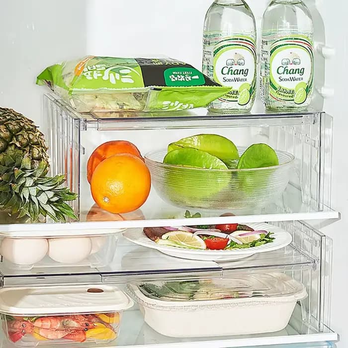 Étagère de réfrigérateur extensible et détachable