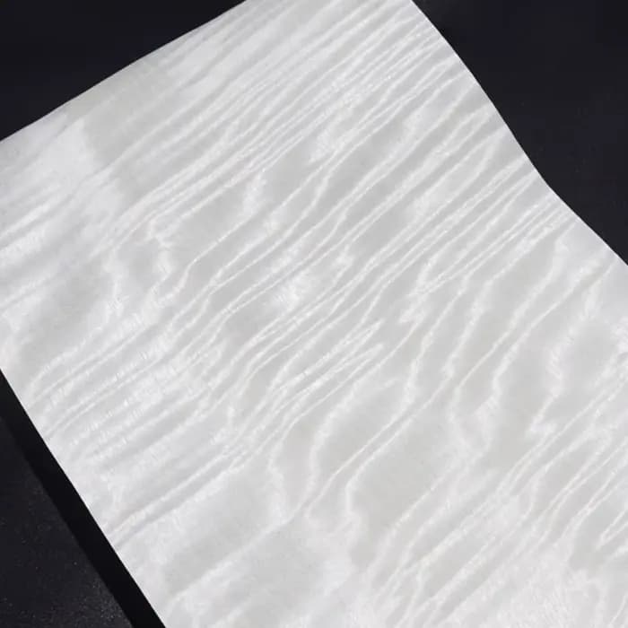 Longueur: 2.5 mètres largeur: 150mm T:0.25mm placage de bois d'ombre blanchi placage de bois pur sur